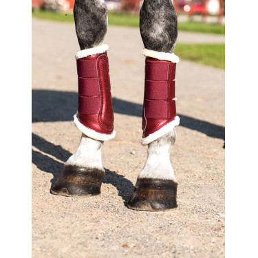 Guêtres de dressage Equestrian Stockholm Bordeaux