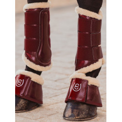 Guêtres de dressage Equestrian Stockholm Bordeaux