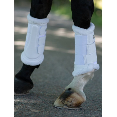 Guêtres de dressage Equestrian Stockholm Blanc argenté Guêtres de dressage Equestrian Stockholm Blanc argenté