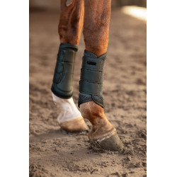 Guêtres de dressage Equestrian Stockholm mesh Vert avenue