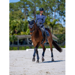 Guêtres de dressage Equestrian Stockholm mesh Midnight blue Bleu marine Guêtres de dressage Equestrian Stockholm mesh Midnight blue Bleu marine