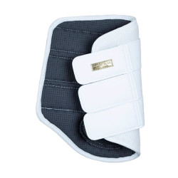 Guêtres de dressage Equestrian Stockholm mesh Blanc doré