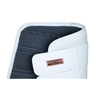 Guêtres de dressage Equestrian Stockholm mesh Blanc rose gold