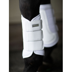 Guêtres de dressage Equestrian Stockholm mesh Blanc argenté