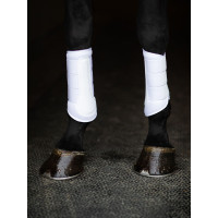 Guêtres de dressage Equestrian Stockholm mesh Blanc argenté Guêtres de dressage Equestrian Stockholm mesh Blanc argenté
