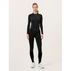 Legging d'équitation Equestrian Stockholm Movement femme Tout noir