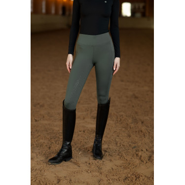 Legging d'équitation Equestrian Stockholm Movement femme Vert avenue