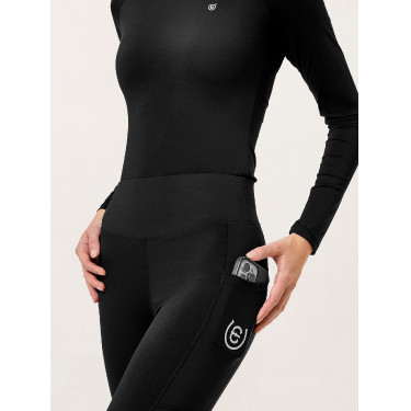 Legging d'équitation Equestrian Stockholm Movement femme Noir édition Legging d'équitation Equestrian Stockholm Movement femme Noir édition