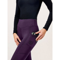 Legging d'équitation Equestrian Stockholm Movement femme Tout noir