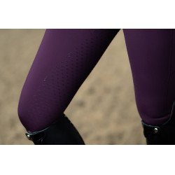 Legging d'équitation Equestrian Stockholm Movement femme Noir raven Violet