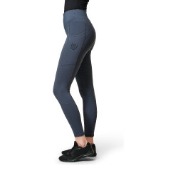 Legging d'équitation Equestrian Stockholm Movement femme Gris