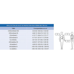 Gilet de protection Equi-Theme Belt Noir Gilet de protection Equi-Theme Belt Noir