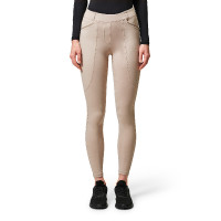 Legging d'équitation Equestrian Stockholm Premium femme Beige