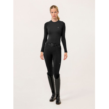Legging d'équitation Equestrian Stockholm Premium femme Noir Legging d'équitation Equestrian Stockholm Premium femme Noir