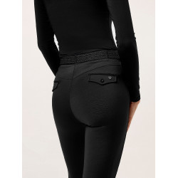 Legging d'équitation Equestrian Stockholm Premium femme Noir Legging d'équitation Equestrian Stockholm Premium femme Noir