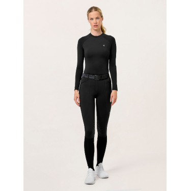 Legging d'équitation Equestrian Stockholm Premium femme Noir Legging d'équitation Equestrian Stockholm Premium femme Noir