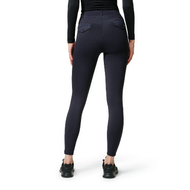 Legging d'équitation Equestrian Stockholm Premium femme Marine Bleu marine