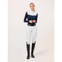 Legging d'équitation Equestrian Stockholm Premium femme Beige