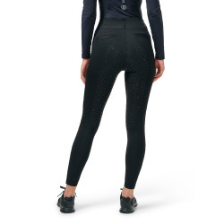Legging d'équitation Equestrian Stockholm Supreme femme Tout noir Legging d'équitation Equestrian Stockholm Supreme femme Tout noir
