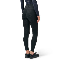 Legging d'équitation Equestrian Stockholm Supreme femme Tout noir