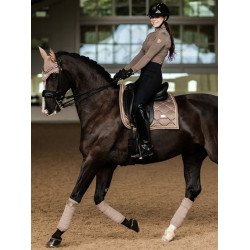 Legging d'équitation Equestrian Stockholm Supreme femme Noir or Legging d'équitation Equestrian Stockholm Supreme femme Noir or