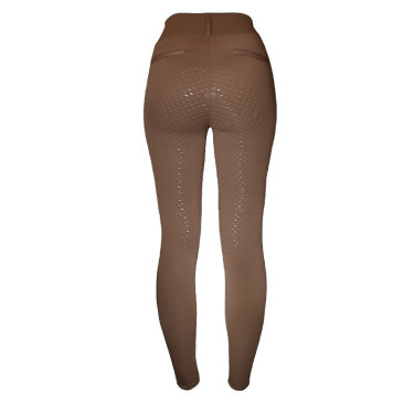 Legging d'équitation Equestrian Stockholm Supreme femme Champagne Beige