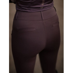 Legging d'équitation Equestrian Stockholm Supreme femme Endless glow Marron