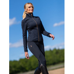 Legging d'équitation Equestrian Stockholm Supreme femme Royal classic Bleu