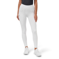 Legging d'équitation Equestrian Stockholm Supreme femme Blanc perfection Legging d'équitation Equestrian Stockholm Supreme femme Blanc perfection