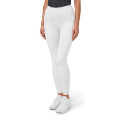Legging d'équitation Equestrian Stockholm Supreme femme Blanc perfection