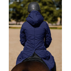 Manteau hiver long Equestrian Stockholm Denali femme Lagoon blush