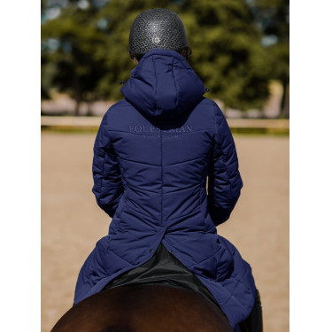 Manteau hiver long Equestrian Stockholm Denali femme Lagoon blush