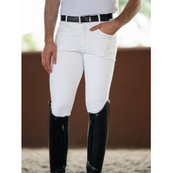 Pantalon d'équitation Equestrian Stockholm Active homme Blanc