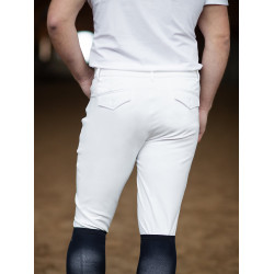 Pantalon d'équitation Equestrian Stockholm Active homme Blanc