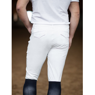 Pantalon d'équitation Equestrian Stockholm Active homme Blanc