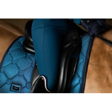 Pantalon d'équitation Equestrian Stockholm Elite femme Prairie bleu