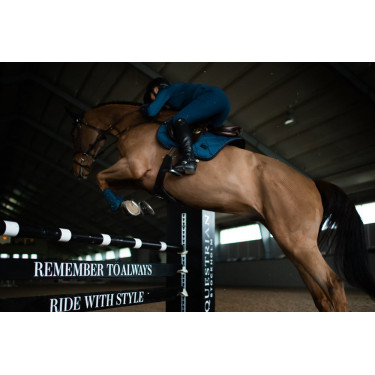 Pantalon d'équitation Equestrian Stockholm Elite femme Prairie bleu