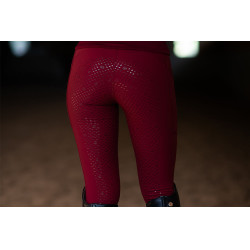 Pantalon d'équitation Equestrian Stockholm Elite femme Bordeaux