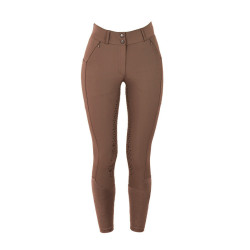 Pantalon d'équitation Equestrian Stockholm Elite femme Champagne Beige
