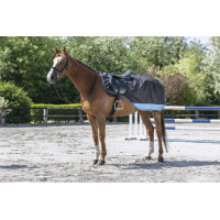 Couvre-reins Equi-Theme Tyrex 600 D Noir / bleu