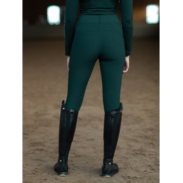 Pantalon d'équitation Equestrian Stockholm Elite femme Dramatic monday Vert