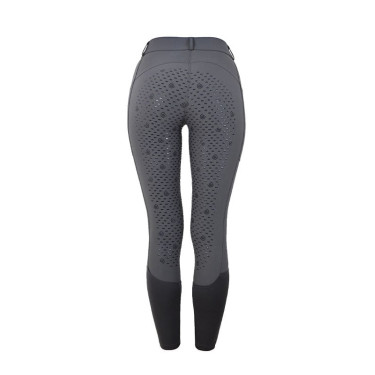 Pantalon d'équitation Equestrian Stockholm Elite femme Gris