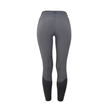 Pantalon d'équitation Equestrian Stockholm Elite femme Gris