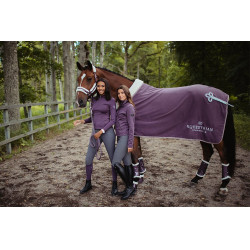 Pantalon d'équitation Equestrian Stockholm Elite femme Gris