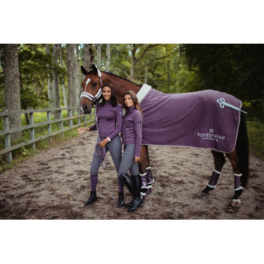 Pantalon d'équitation Equestrian Stockholm Elite femme Gris