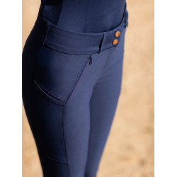 Pantalon d'équitation Equestrian Stockholm Elite femme Lagoon blush