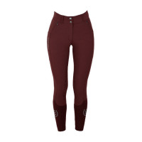 Pantalon d'équitation Equestrian Stockholm Elite femme Merlot Rouge Pantalon d'équitation Equestrian Stockholm Elite femme Merlot Rouge