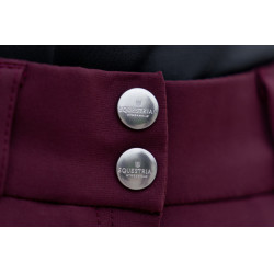Pantalon d'équitation Equestrian Stockholm Elite femme Merlot Rouge