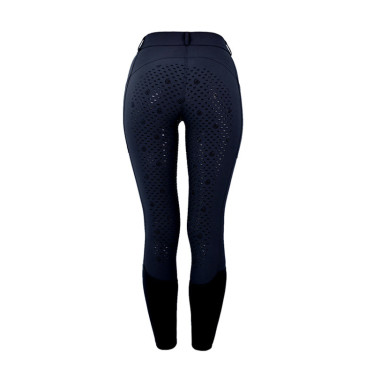 Pantalon d'équitation Equestrian Stockholm Elite femme Midnight blue Bleu marine