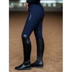 Pantalon d'équitation Equestrian Stockholm Elite femme Marine Bleu marine